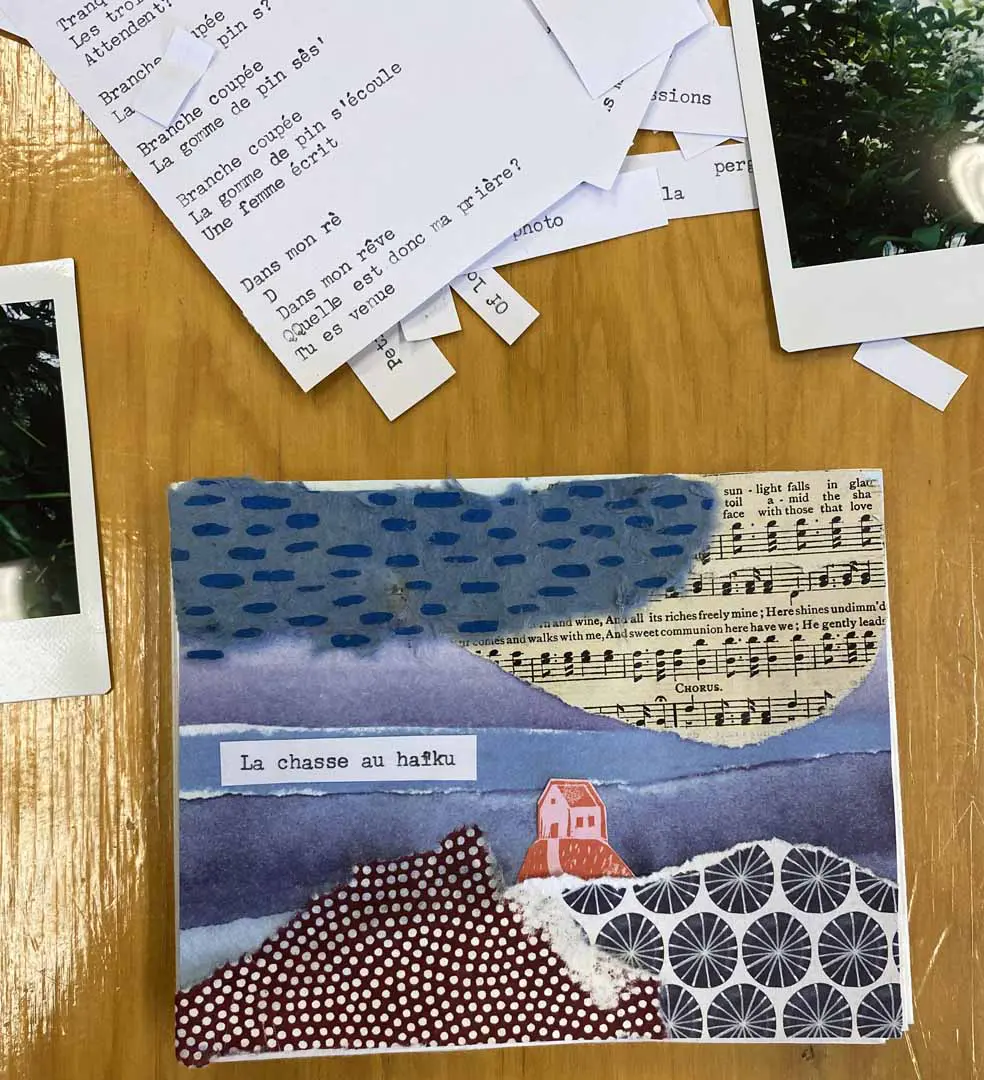 Sur les traces du haïku - Journal Créatif